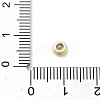 Flat Round Brass Micro Pave Cubic Zirconia Cabochons KK-P345-13G-A02-3