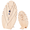 Wooden Necklace Displays Stands NDIS-WH0001-11-2