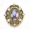 Alloy Cabochons RB-N050-03-12AG-2