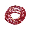 Transparent Glass Beads Strands EGLA-A044-T2mm-MB01-3