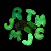 Luminous UV Plating Opaque Acrylic Beads OACR-Q204-23-5