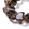 Natural Smoky Quartz Beads Strands G-B072-C01-02-3