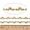 304 Stainless Steel Moon Link Chains CHS-A017-02A-G-3