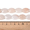 Natural Pink Aventurine Beads Strands G-S354-13x18-A09-5