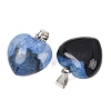 Natural Agate(Dyed & Heated) Pendants GG-K002-03E-2