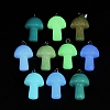 Synthetic Noctilucent Stone/Luminous Stone Pendants G-Z054-07-2