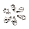Polished 316 Stainless Steel Lobster Claw Clasps X-STAS-R072-23-5