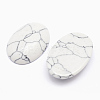 Synthetic Howlite Cabochons X-G-P215-10-20x30mm-1