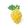 Seed Beads Beaded Charms PALLOY-MZ00313-1