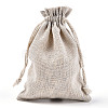 Cotton Cloth Packing Pouches Drawstring Bags ABAG-R011-10X14-01-3