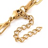 304 Stainless Steel Multi-Strand Chain Bracelets BJEW-G711-03A-G-3