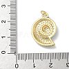 Sea Animals Brass Enamel Pendants KK-B155-02C-G-4