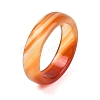 Dyed & Heated Natural Agate Finger Rings for Women RJEW-Z075-02G-2