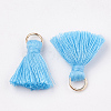 Polycotton(Polyester Cotton) Tassel Pendant Decorations X-FIND-S280-10-2