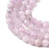 Natural Kunzite Beads Strands X-G-G343-B04-3mm-4