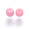 8/0 Baking Paint Glass Round Seed Beads SEED-S036-01B-04-2