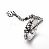 Snake Wide Band Rings for Men LS-RJEW-F126-09AS-2