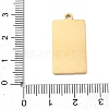 304 Stainless Steel Pendants SA-CBAE115-13D-G-3