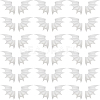 Gorgecraft 40Pcs 2 Style Demon Wing PU Leather Ornament Accessories FIND-GF0005-93B-1