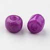 6/0 Baking Paint Glass Seed Beads X-SEED-S003-K11-2