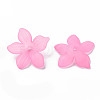 Frosted Acrylic Bead Caps MACR-S371-05A-704-2
