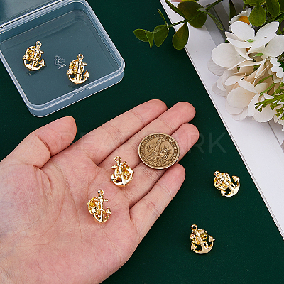 6Pcs Alloy Lapel Pin Backs JEWB-DC0001-23G-1