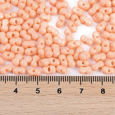 Baking Paint Glass Seed Beads SEED-K010-A14-1