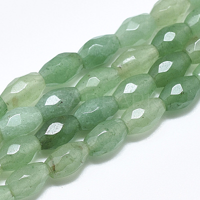 Natural Green Aventurine Beads Strands G-S357-A05-1