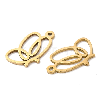 201 Stainless Steel Pendants STAS-A084-12G-1