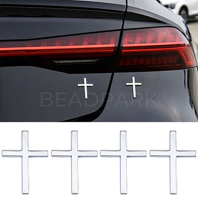 6Bags Alloy Car Stickers STIC-CP0001-25-1