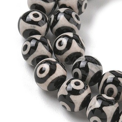 Tibetan Style dZi Beads Strands GG-CBA3DA1-06-1