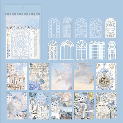 European Style Scrapbook Paper Pad Sets DIY-H170-04C-1
