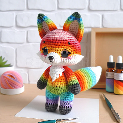 32 Sets 8 Colors Glitter Plastic Craft Doll Eyes KY-HY0001-13B-1
