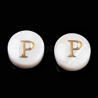 Natural Freshwater Shell Beads SHEL-N036-01P-1