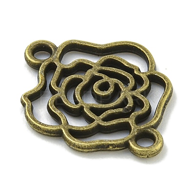 Tibetan Style Alloy Connector Charms TIBE-I026-5983AB-1