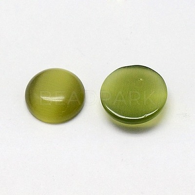 Cat Eye Cabochons LS-CE-J002-10mm-34-1