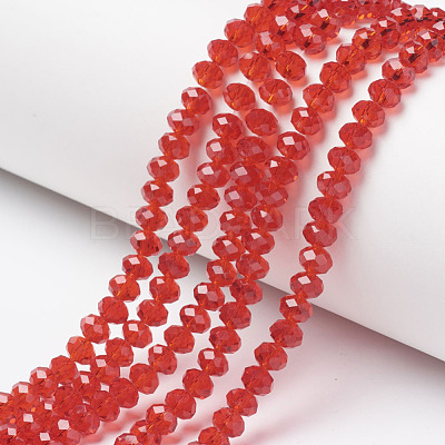Glass Beads Strands EGLA-A034-T6mm-D01-1