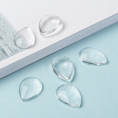Transparent teardrop X-GGLA-R024-25x18-1