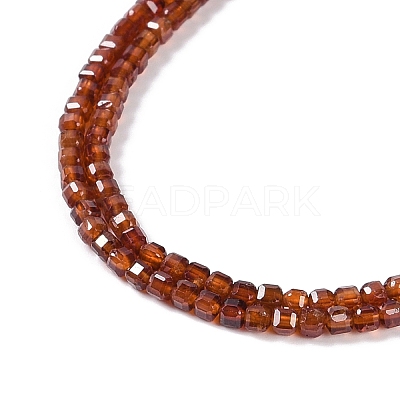 Natural Garnet Beads Strands X-G-P457-B01-18A-1