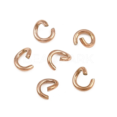 304 Stainless Steel Open Jump Rings STAS-M235-02F-RG-1