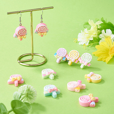 Opaque Resin Cabochons RESI-TAC0018-52-1