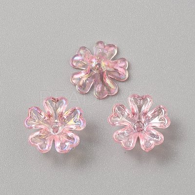Plating Acrylic Beads OACR-CJC0007-06E-1