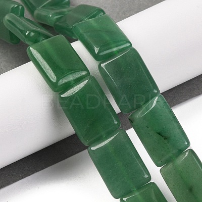 Natural Green Aventurine Beads Strands G-T047-B03-01-1