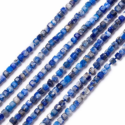 Natural Lapis Lazuli Beads Strands G-L581C-001-1