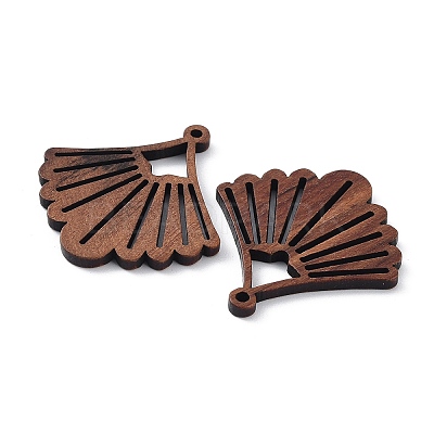 Walnut Wood Laser Cut Pendants WOOD-Q051-03D-1