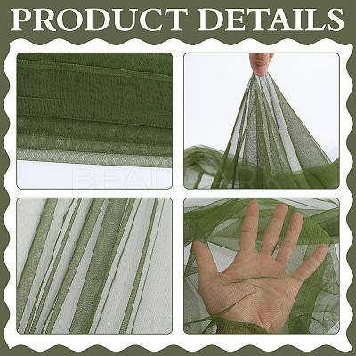 Polyester Mesh Fabric DIY-WH20009-40B-1
