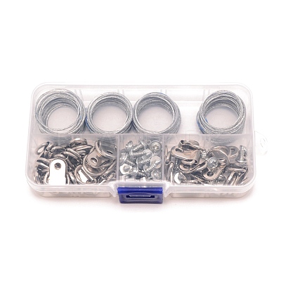 4Pcs Iron Picture Hangers AJEW-WH0251-86-1