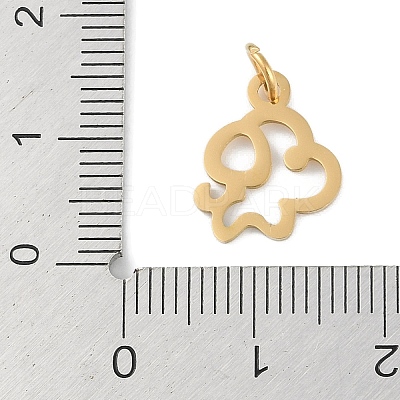 304 Stainless Steel Pendants STAS-L279-001G-01-1