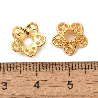 Tibetan Style Alloy Bead Caps K0P34012-1