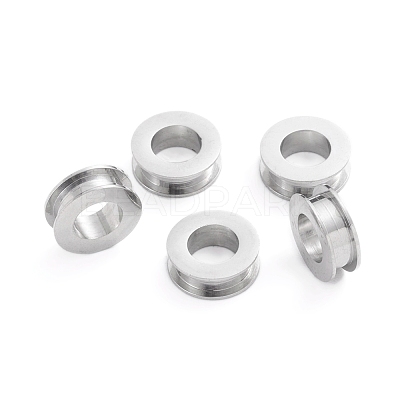 201 Stainless Steel European Bead Cores STAS-G231-06P-1
